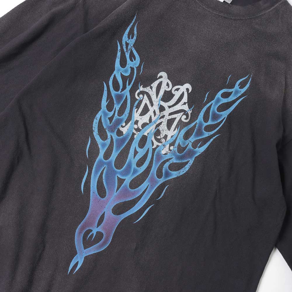 KMY-FIRE Distressed L/S Tee
