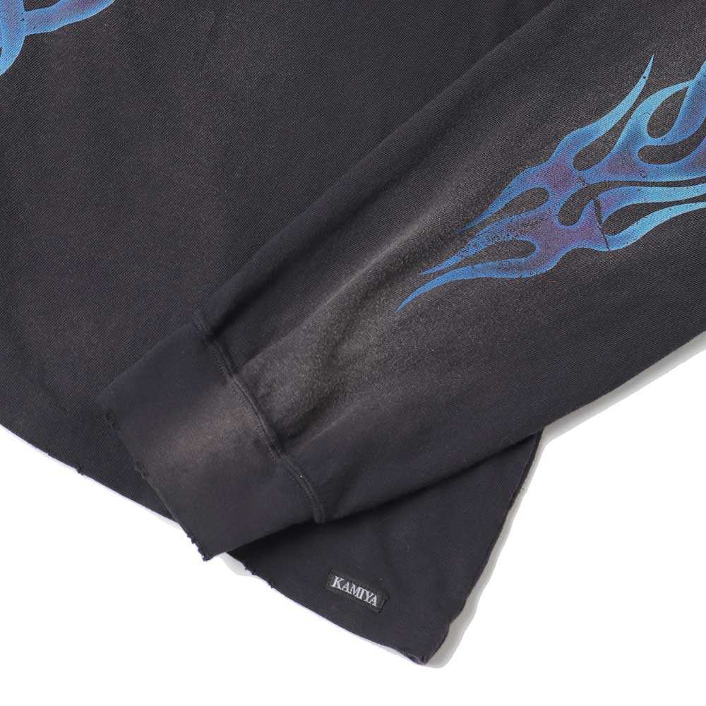 KMY-FIRE Distressed L/S Tee