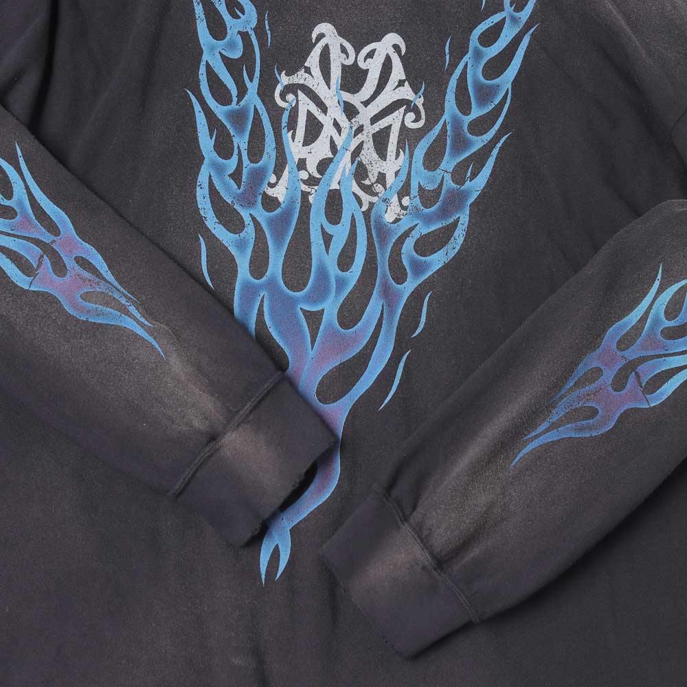 KMY-FIRE Distressed L/S Tee