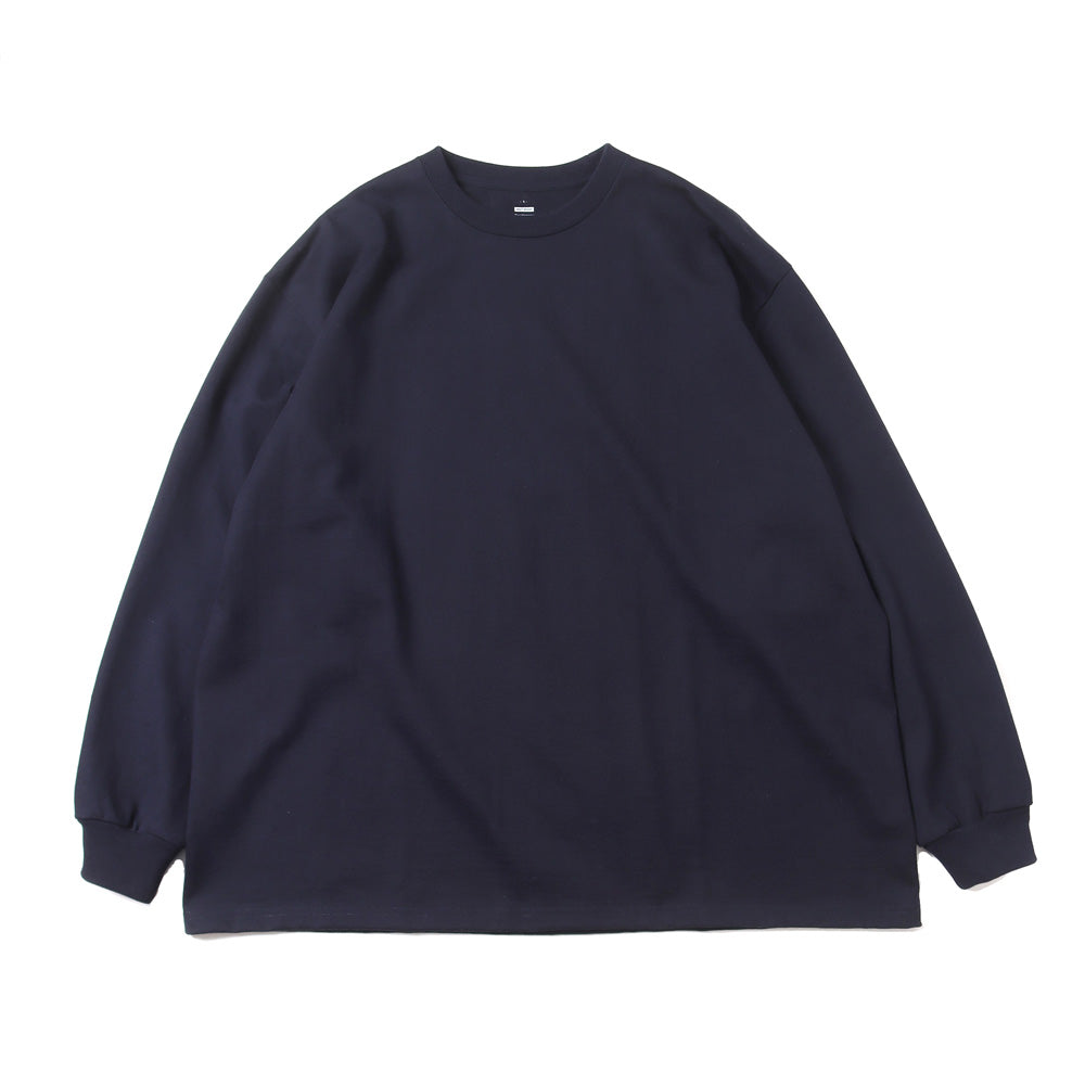 Graphpaper) Heavy Weight L/S Oversized Tee (GM253-70138B 