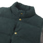 Suede Down Vest