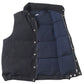 Suede Down Vest