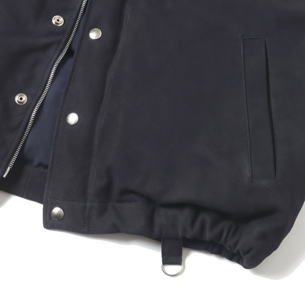 Suede Down Vest