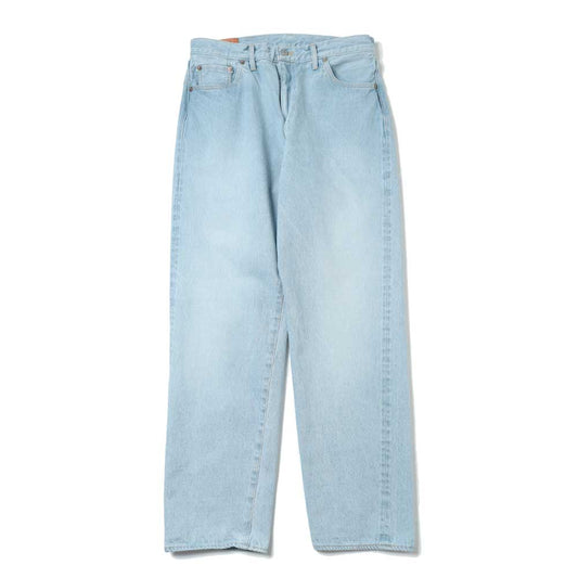 5P Zipper Front Denim Pants(INDIGO ICE WASH)