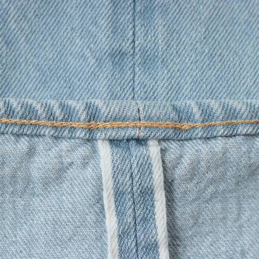 5P Zipper Front Denim Pants(INDIGO ICE WASH)
