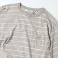 DWELLER S/S TEE BORDER COTTON JERSEY