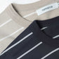 DWELLER S/S TEE BORDER COTTON JERSEY