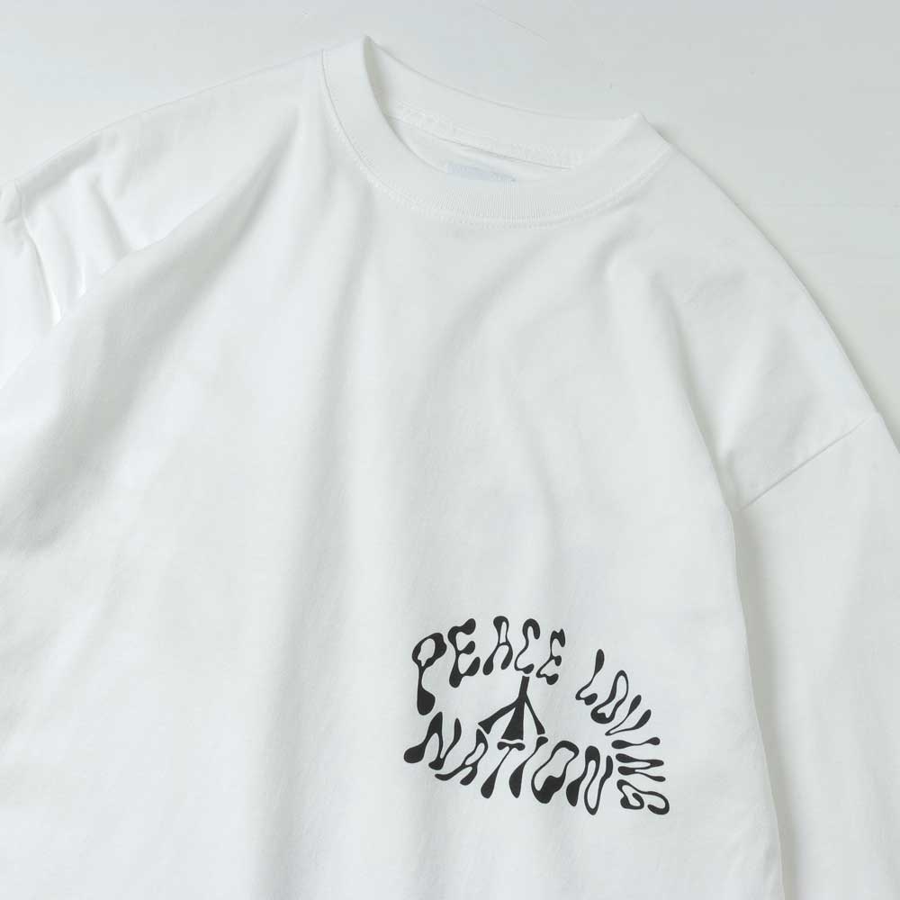L/S T-SHIRT PEACE LOVING NATION