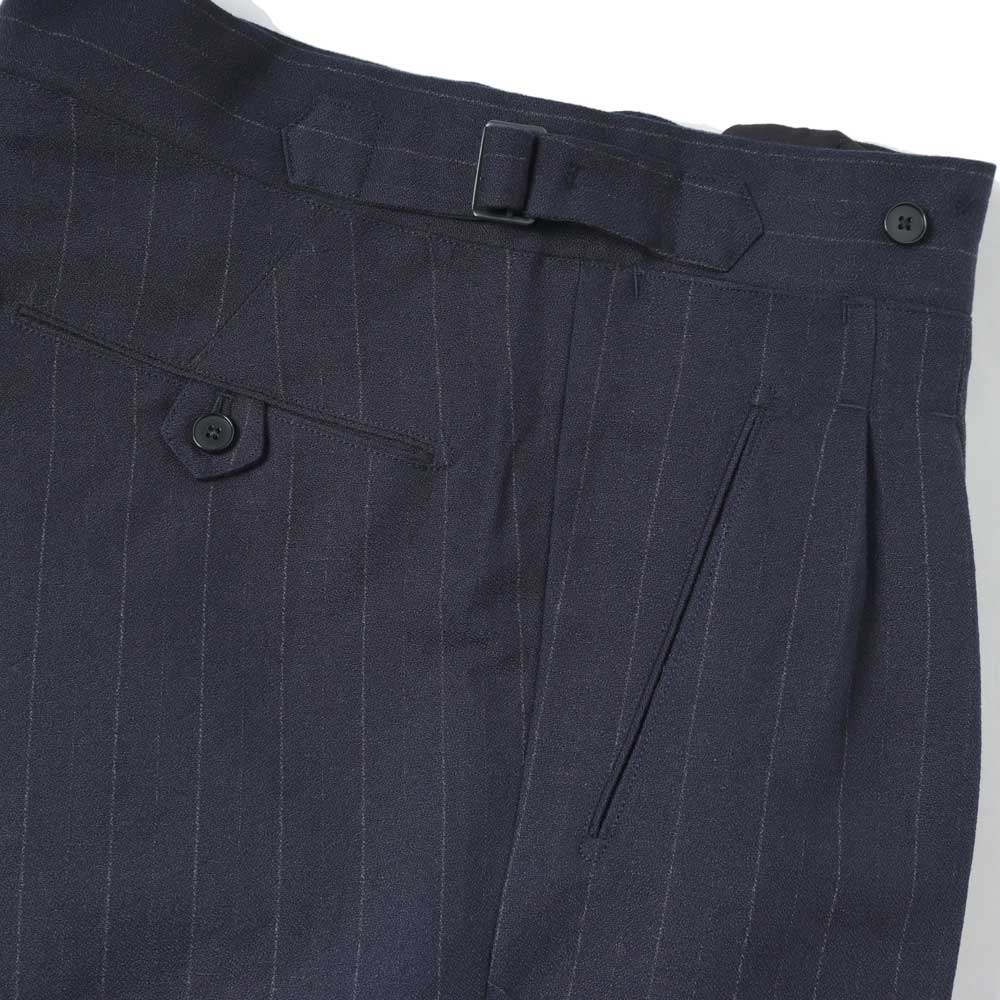 DOUBLE-PLEATED SMARTY TROUSER