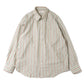 Cotton Silk Stripe Shirt