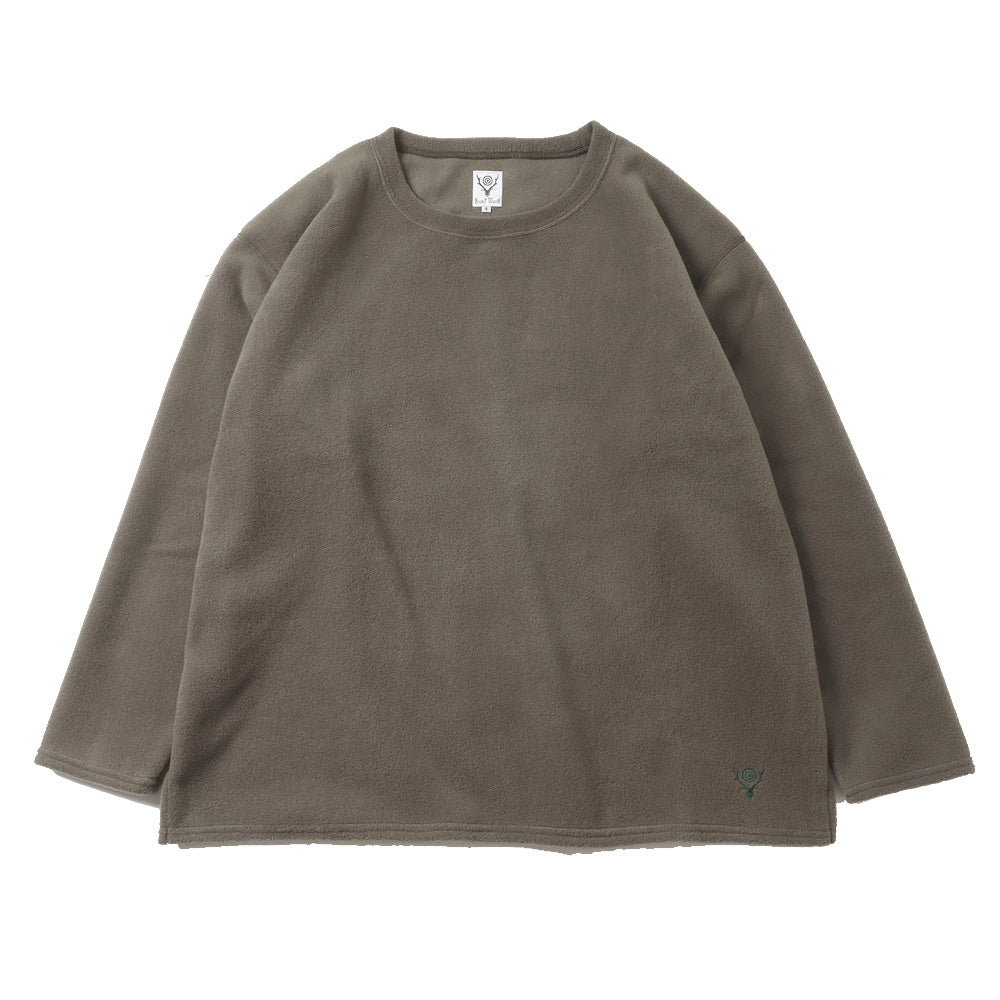 SS Crew Neck Shirt - Poly Fleece