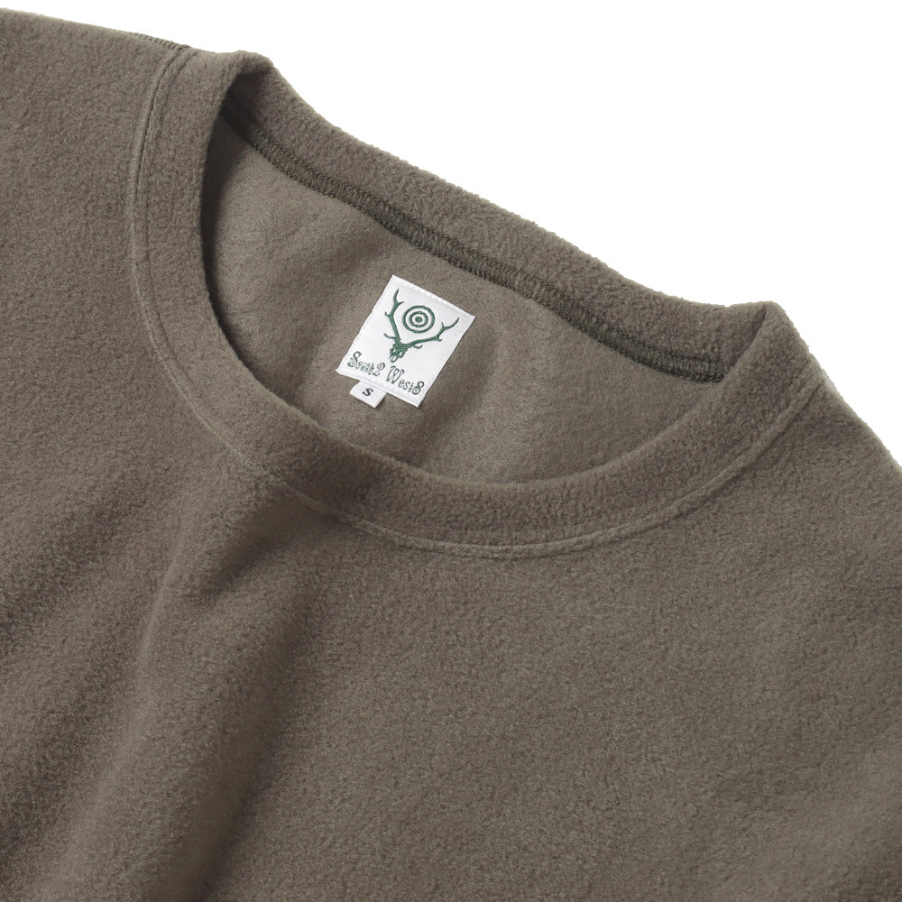 SS Crew Neck Shirt - Poly Fleece