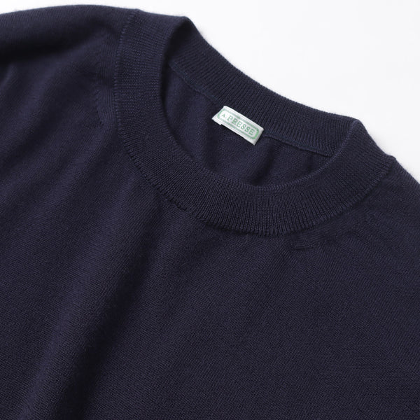 Cashmere High Gauge Crew Neck Sweater