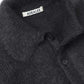 BRUSHED SUPER KID MOHAIR KNIT POLO