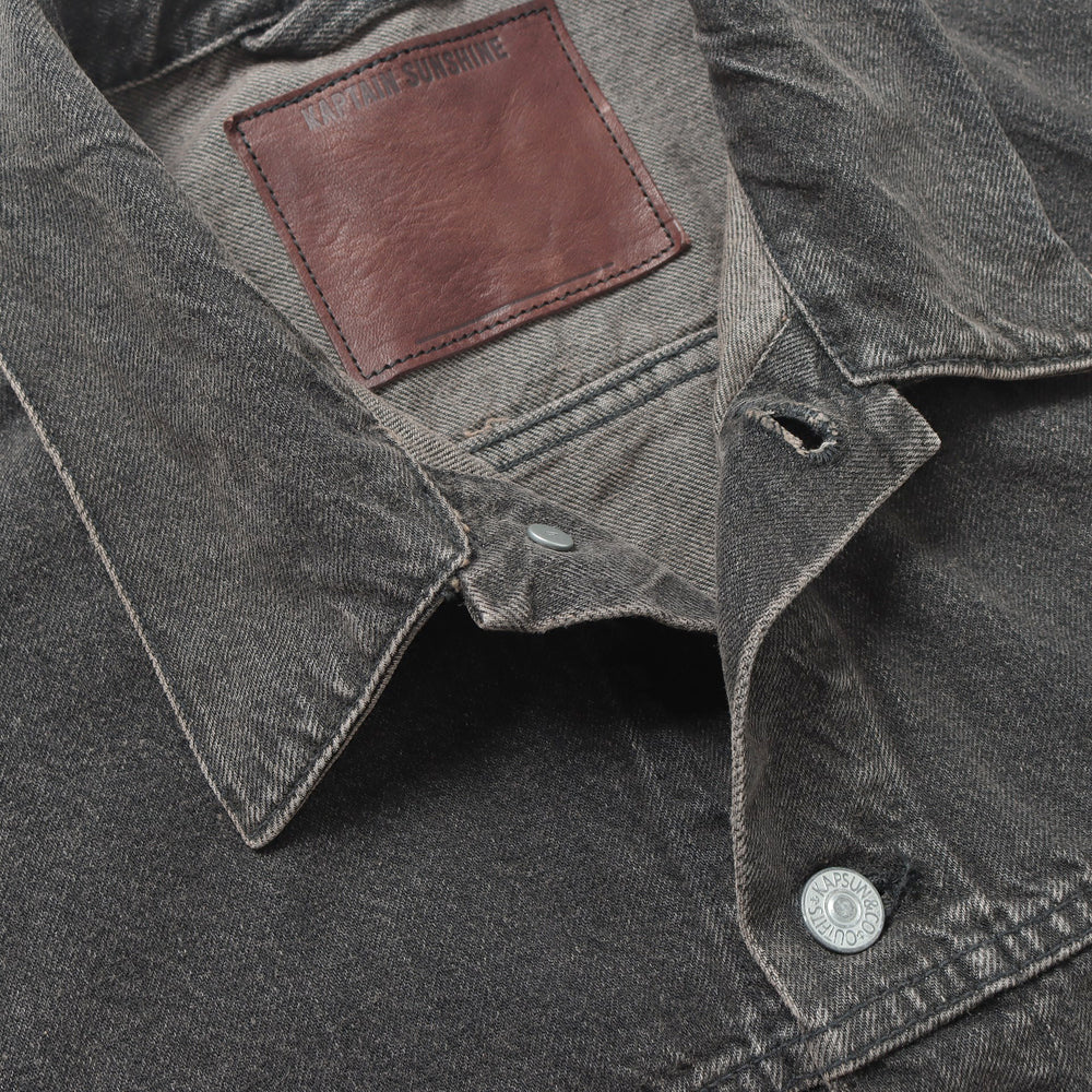 Washed Denim Tracker Jacket No.3