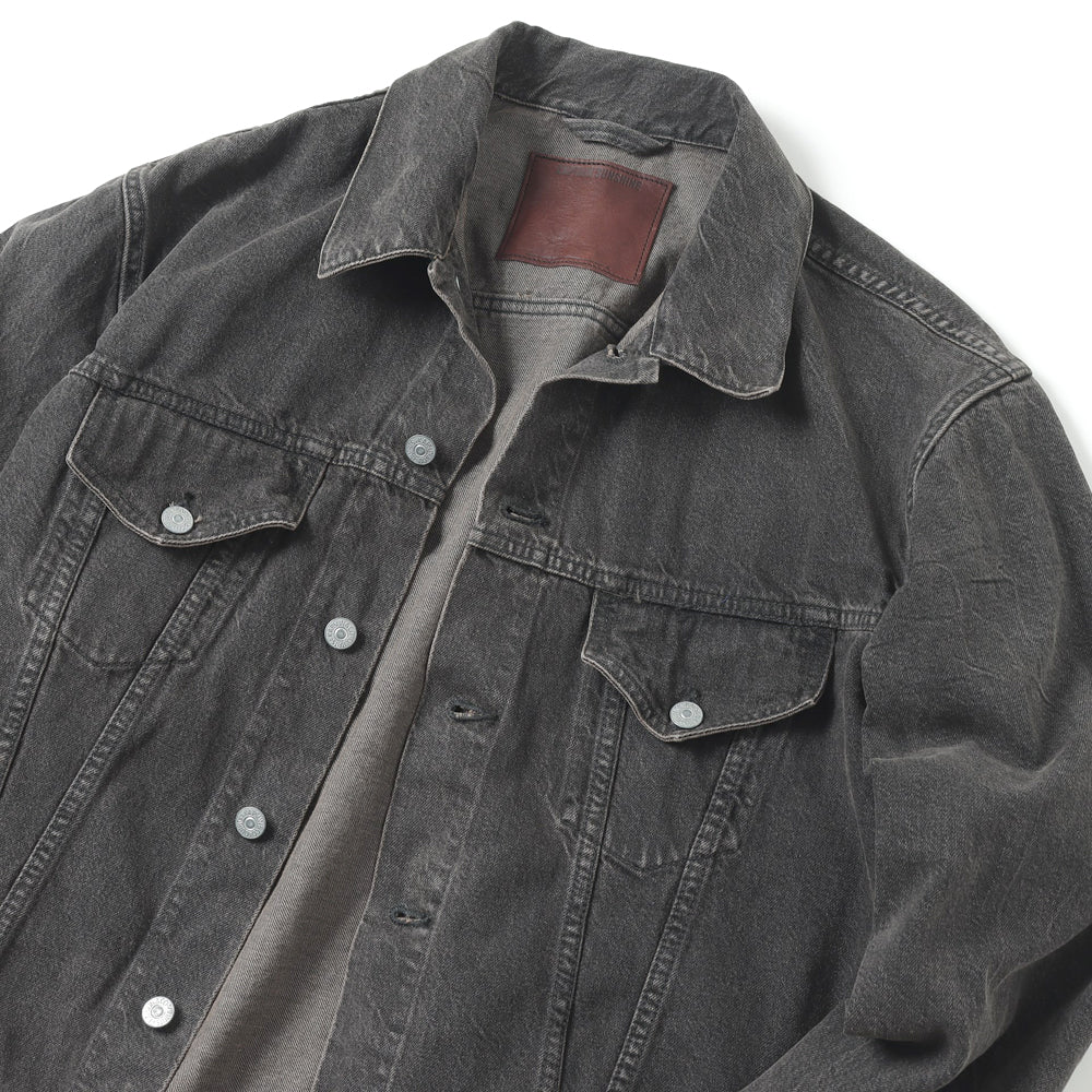 Washed Denim Tracker Jacket No.3