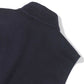 ZIP UP VEST WOOL SILK BEAVER