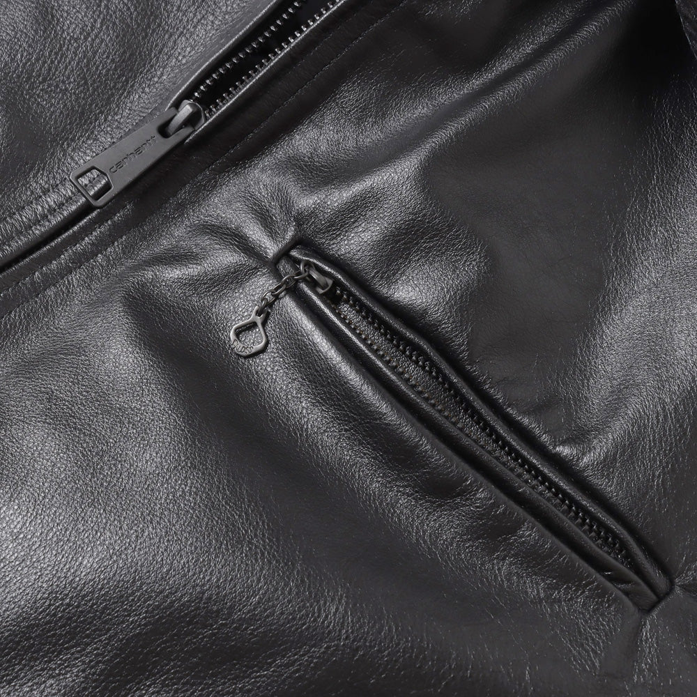 レザー×綿コーデュロイ Carhartt Wネーム J905