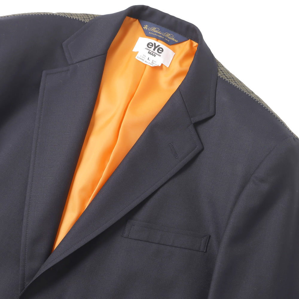 ウールサージ BROOKS BROTHERS ブレザー×エステルリップストップ J915
