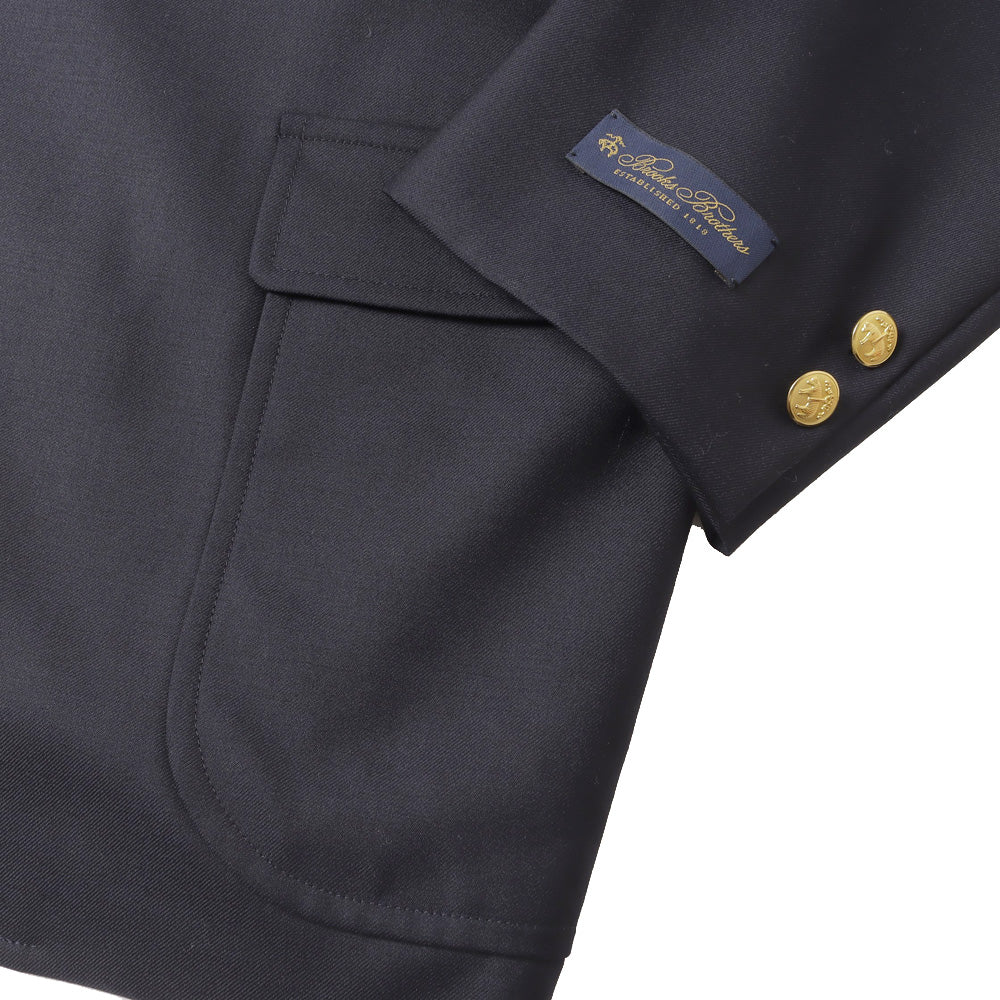 ウールサージ BROOKS BROTHERS ブレザー×エステルリップストップ J915