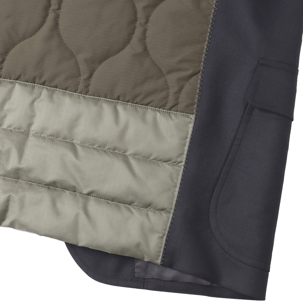 ウールサージ BROOKS BROTHERS ブレザー×エステルリップストップ J915