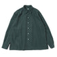 Silk Cotton Open Collar L/S Shirt