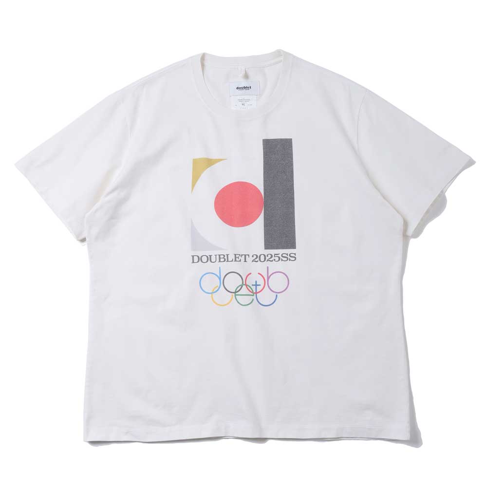 doublet(ダブレット)DOUBLET2025SS LOGO T-SHIRT (25SS46CS383 