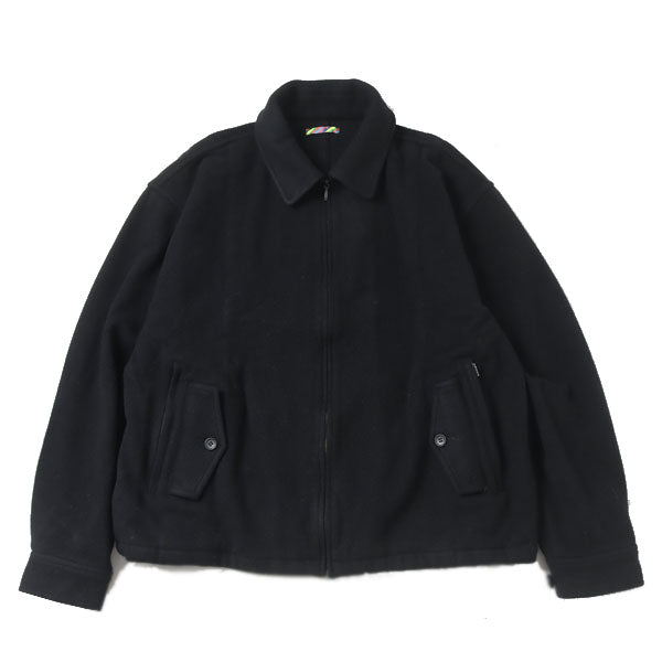 WOOL ZIP BLOUSE