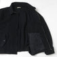 WOOL ZIP BLOUSE
