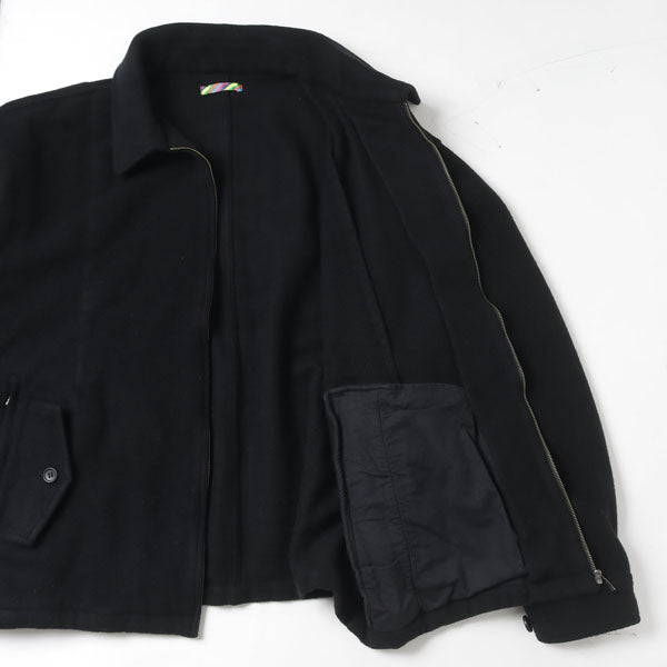 WOOL ZIP BLOUSE