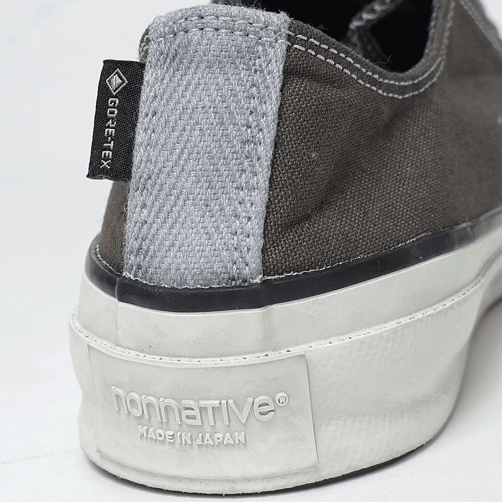 DWELLER TRAINER LOW COTTON CANVAS OVER DYE WITH GORE-TEX by SPINGLE MOVE