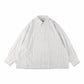 COTTON STRIPE SLIT SHIRT