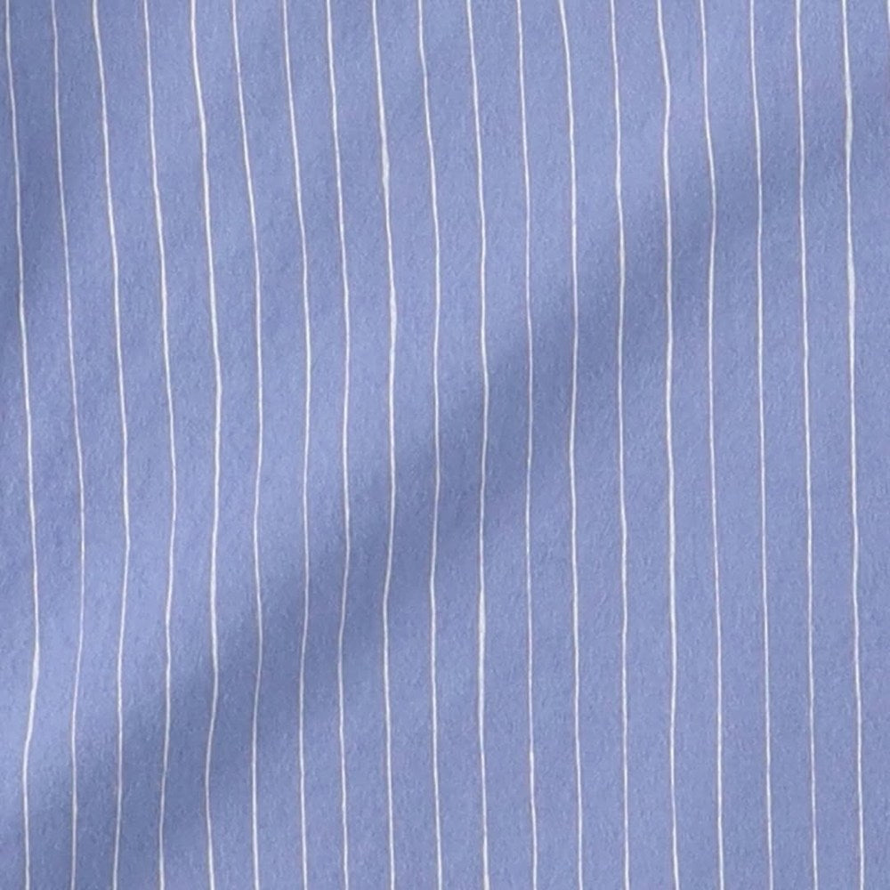 COTTON STRIPE SLIT SHIRT