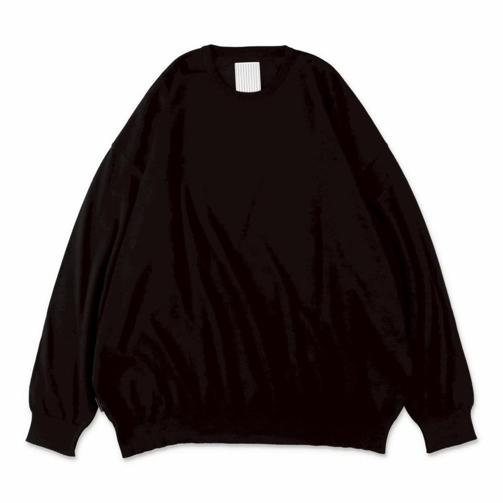 BIG LS COTTON KNIT TEE