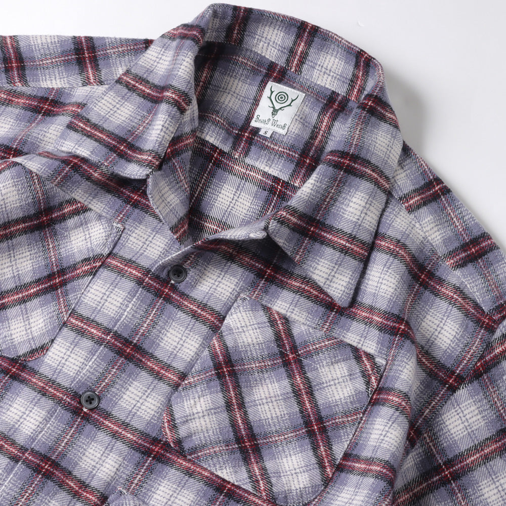 6 Pocket Shirt - Flannel Twill / Plaid