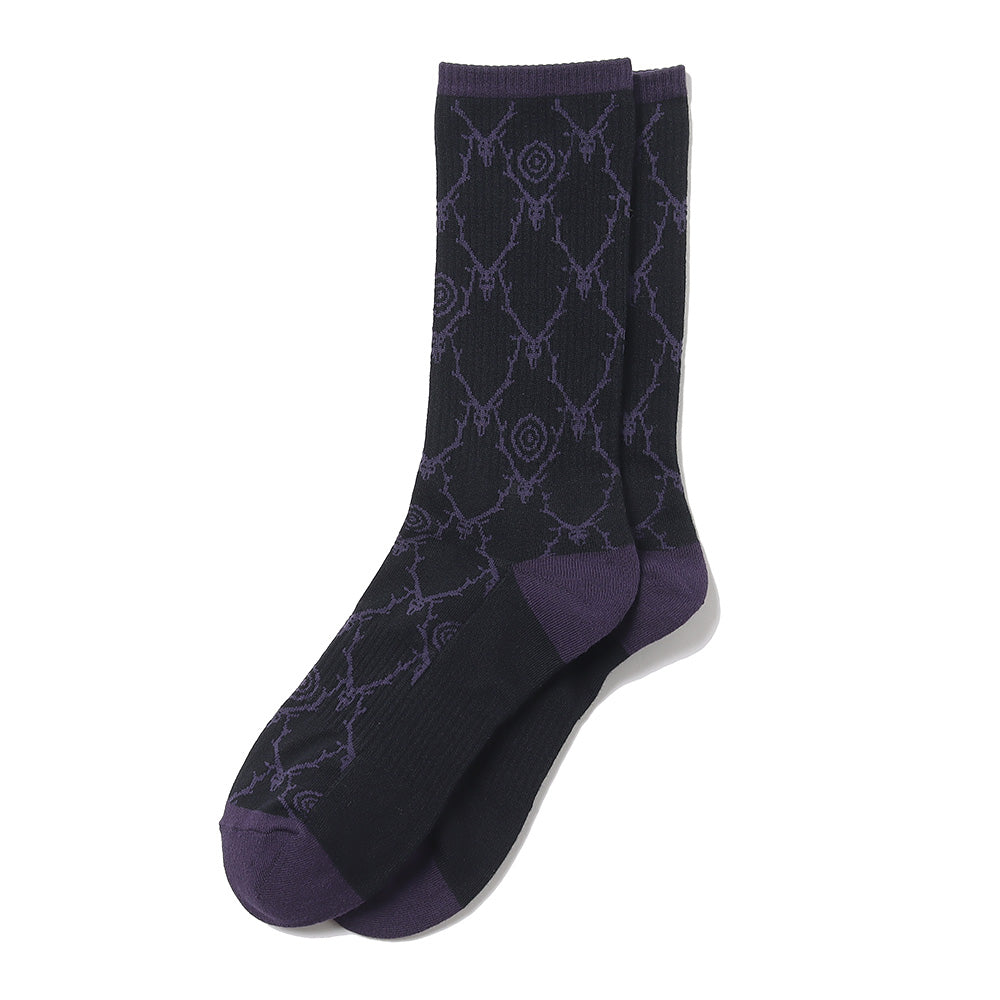 Socks - Cotton Jq. / Skull&Target