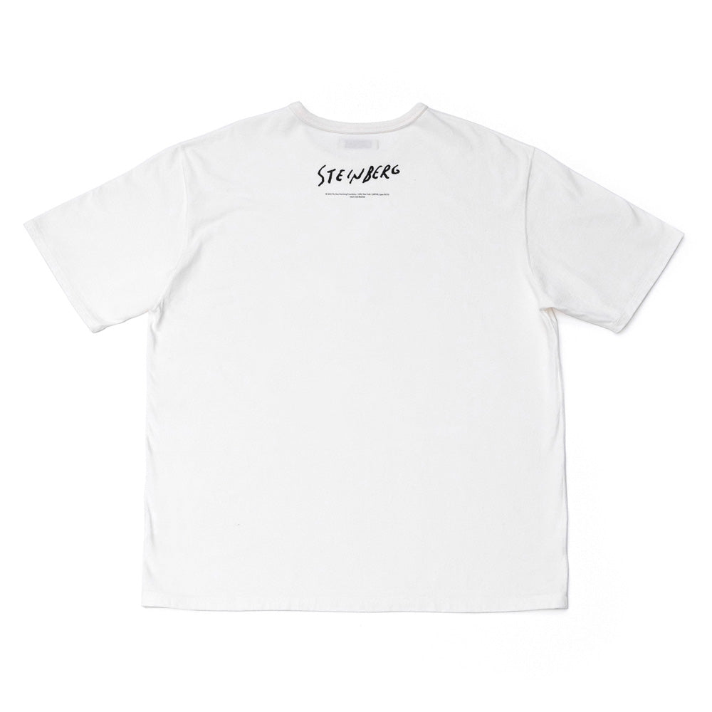 CREW-NECK TEE (Saul Steinberg)