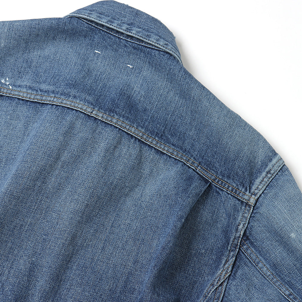 saby(サバイ)KAMATA DENIM JACKET TYPE 2ND - Vintage Wash - - 12.5oz 