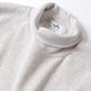 HIGH NECK LONG SLEEVE TEE - 26/1 BD Micro Waffle -