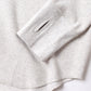 HIGH NECK LONG SLEEVE TEE - 26/1 BD Micro Waffle -