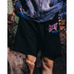 SWEAT SHORTS RIBON SAINT BLACK