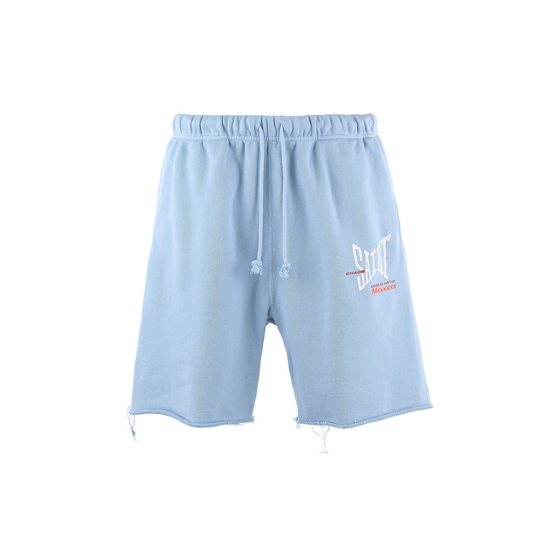 SWEAT SHORTS RIBON SAINT BLUE