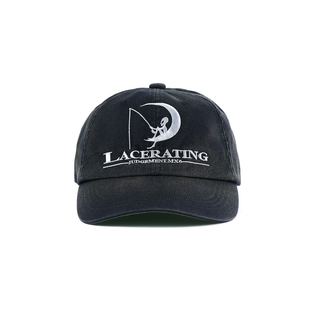 6 PANEL CAP LACERATING BLACK