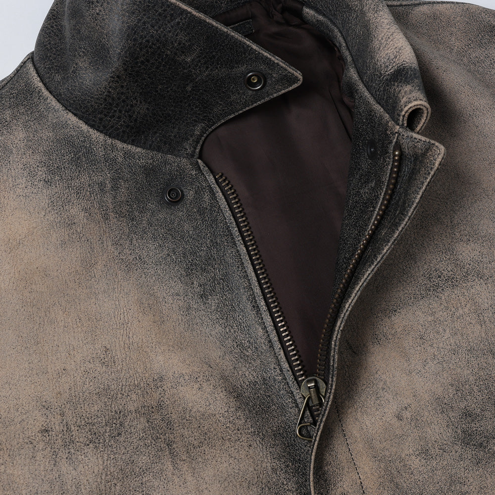 SAINT Mxxxxxx × Hajime Sorayama LEATHER A2 JKT