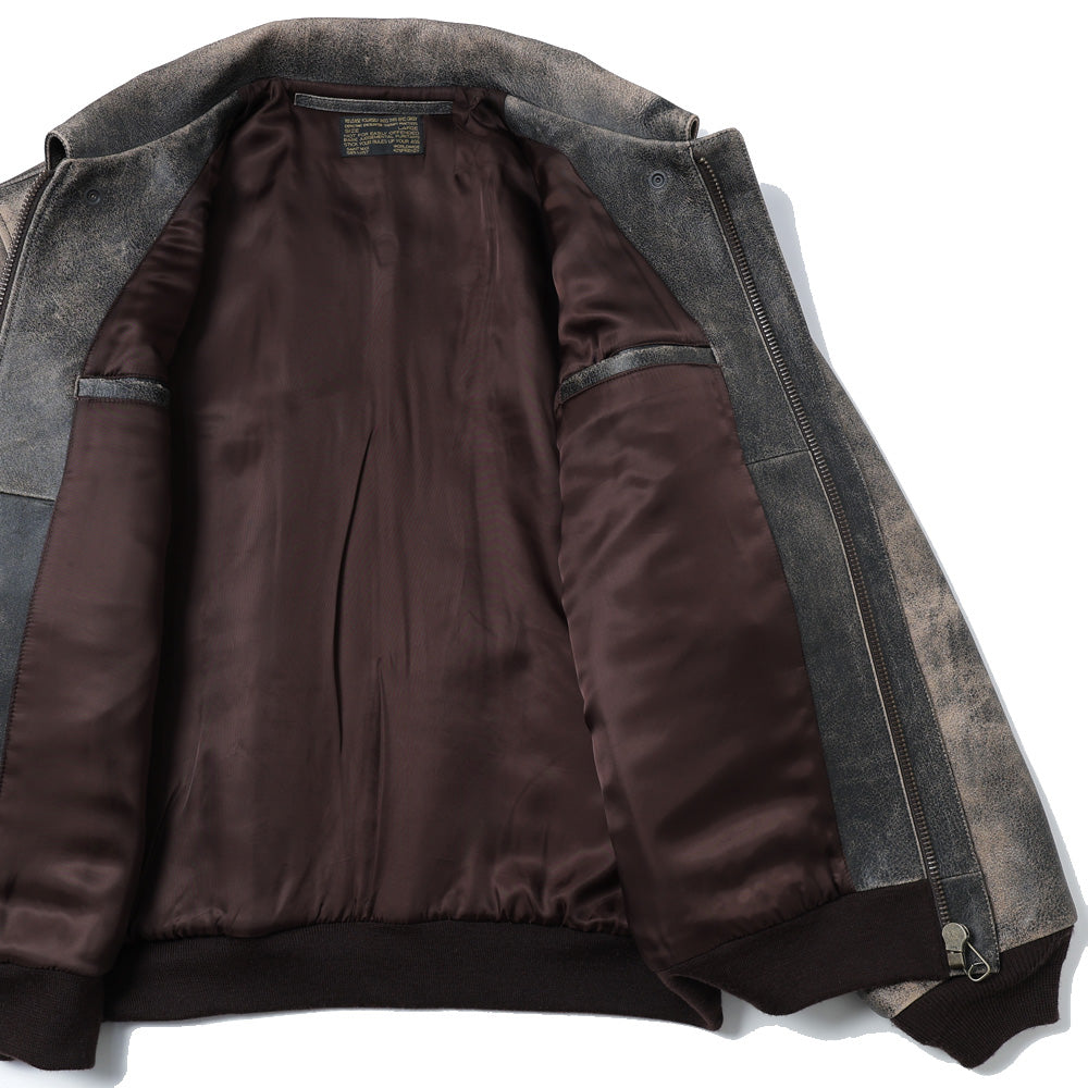 SAINT Mxxxxxx × Hajime Sorayama LEATHER A2 JKT