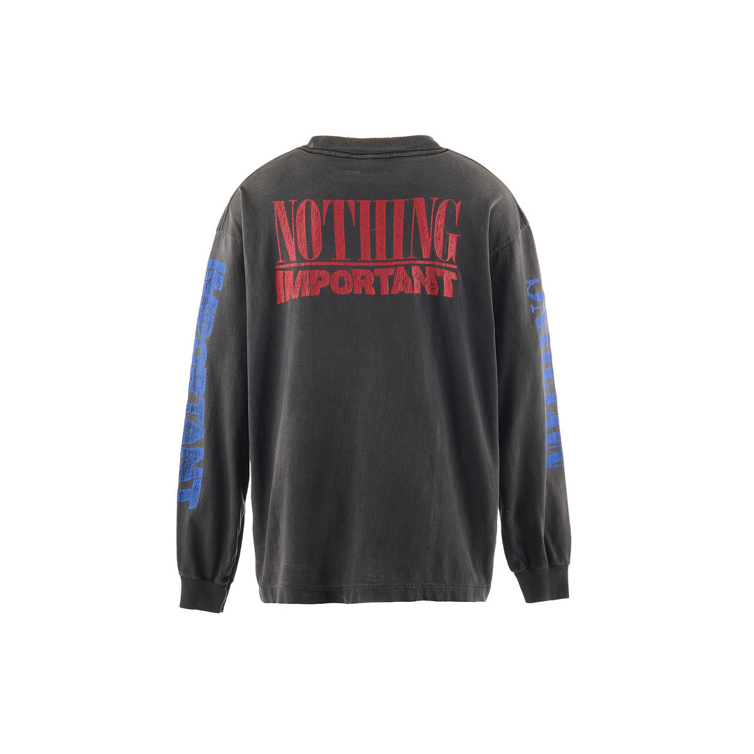 SAINT Mxxxxxx X 河村康輔 LS TEE NOTHING IMP