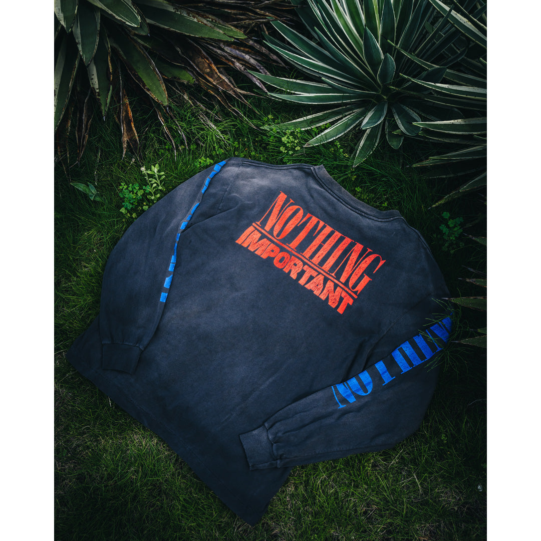 SAINT Mxxxxxx X 河村康輔 LS TEE NOTHING IMP