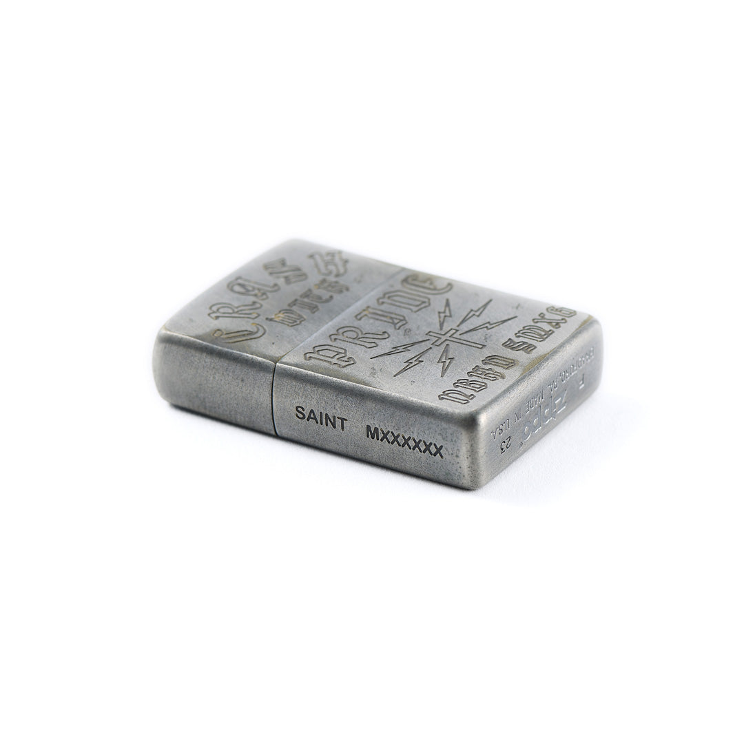 SAINT Mxxxxxx × NEIGHBORHOOD STHD .AGED ZIPPO LIGHTER