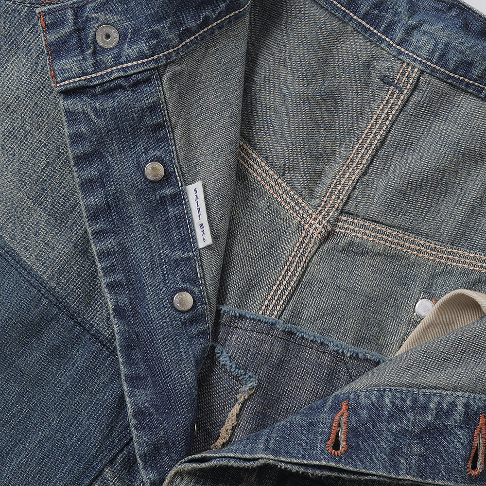 DENIM PAINTER PANTS