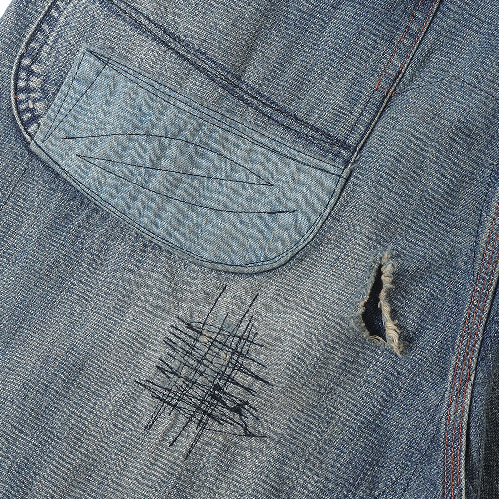 DENIM PAINTER PANTS